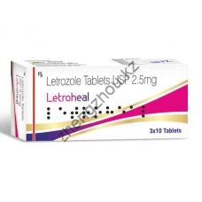 Летрозол Healing Pharma Letroheal 30 таблеток (1таб 2.5 мг)