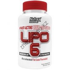 Жиросжигатель Nutrex Research Lipo-6 120 капсул