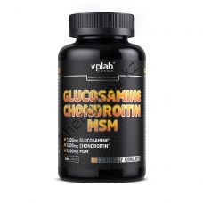 Средство для лечения суставов и связок Glucosamine Chondroitin MSM VPLab (180 таблеток)