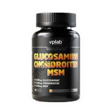 Средство для лечения суставов и связок Glucosamine Chondroitin MSM VPLab (90 таблеток)