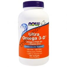 Now Foods Ultra Omega 3-D (180 желатиновых капсул)