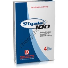 Sigala 100 (Силденафил) Dynamic Development 4 таблетки (1таб 100 мг)