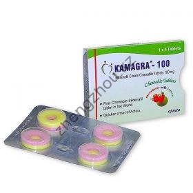 Виагра (силденафил) Kamagra-100 Polo 100 мг 1 таблетка (4 таблеток)