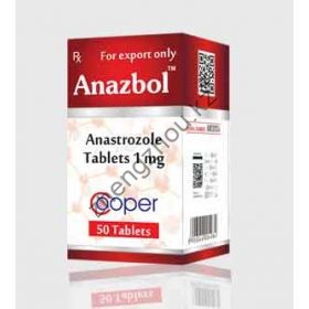 Анстрозол Cooper 50 таблеток (1таб 1 мг) Индия