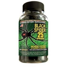 Жиросжигатель Black Spider 25 (100 капсул)