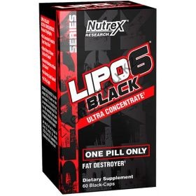 Жиросжигатель LIPO 6 Black Nutrex (60 капсул)