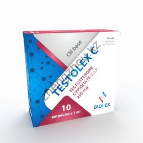 Тестостерон ципионат Biolex 10 ампул по 1 мл (1 мл 250 мг)