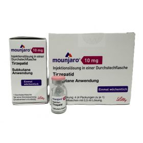 Mounjaro (Tirzepatide) раствор для п/к введ. 4 флакона 0,5 мл по 10 мг 