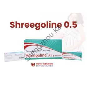 Каберголин Shree Venkatesh 10 таблеток по 0,5мг 