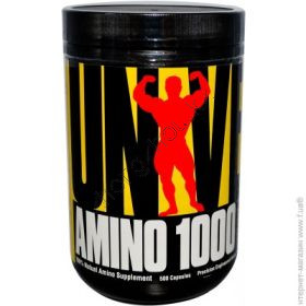 Аминокислоты UNIVERSAL AMINO 1000, 500 капсул