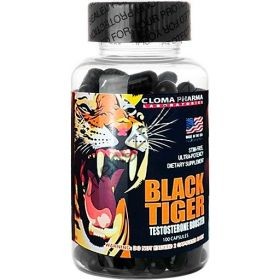 Трибулус Black Tiger Cloma Pharma (100 капсул)