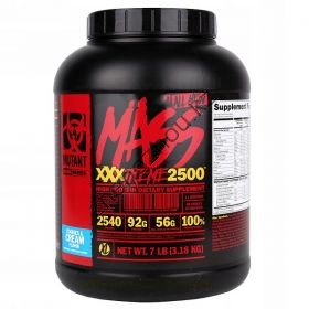 Гейнер Mutant Mass XXXTREME 2500 7lbs (3.18 кг)
